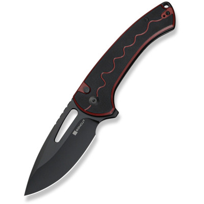 Нож Sencut Squiggy, Burgundy/Black G10, Darkwash (S24082A-3) Винница - изображение 2