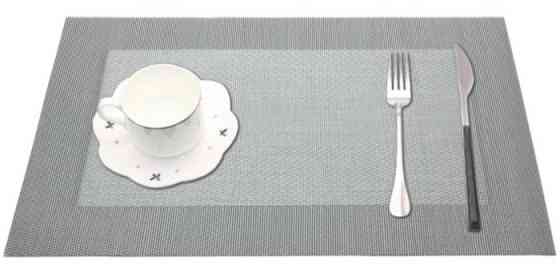 КИЛИМОК ДЛЯ СЕРВІРУВАННЯ СТОЛУ СІРИЙ З КАЙМОЮ 45 Х 30 СМ МОНО (ШТ) 4219 ABA-OPT Одеса