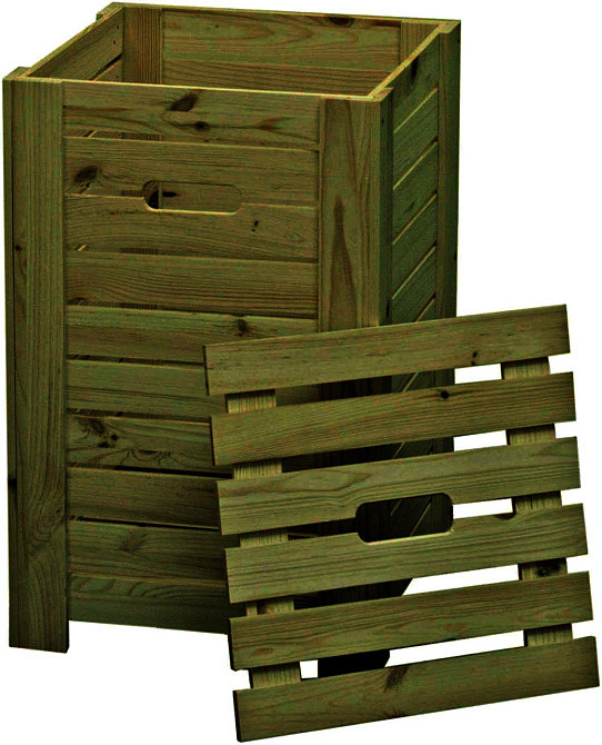 Кошик для білизни "Мехон" мускат Миколаїв - фото 1