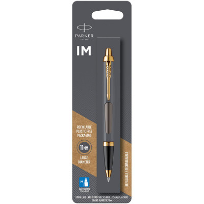 Ручка кулькова Parker IM 17 Grey Lacquer GT BP блістер (21 136) Вінниця - фото 1