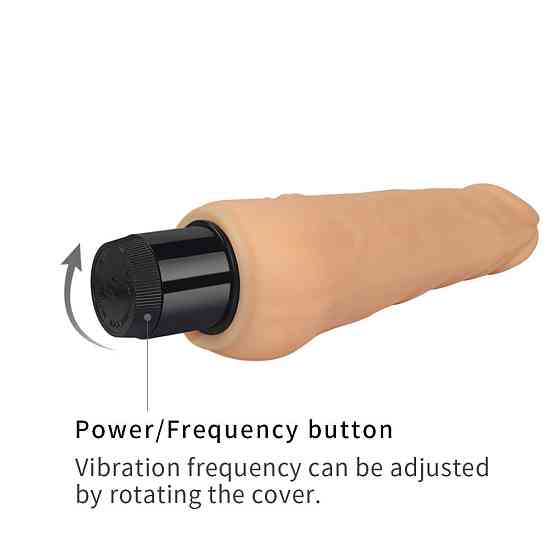 Реалистичный вибратор - Xtreme Feel Vibrator Flesh 7.5