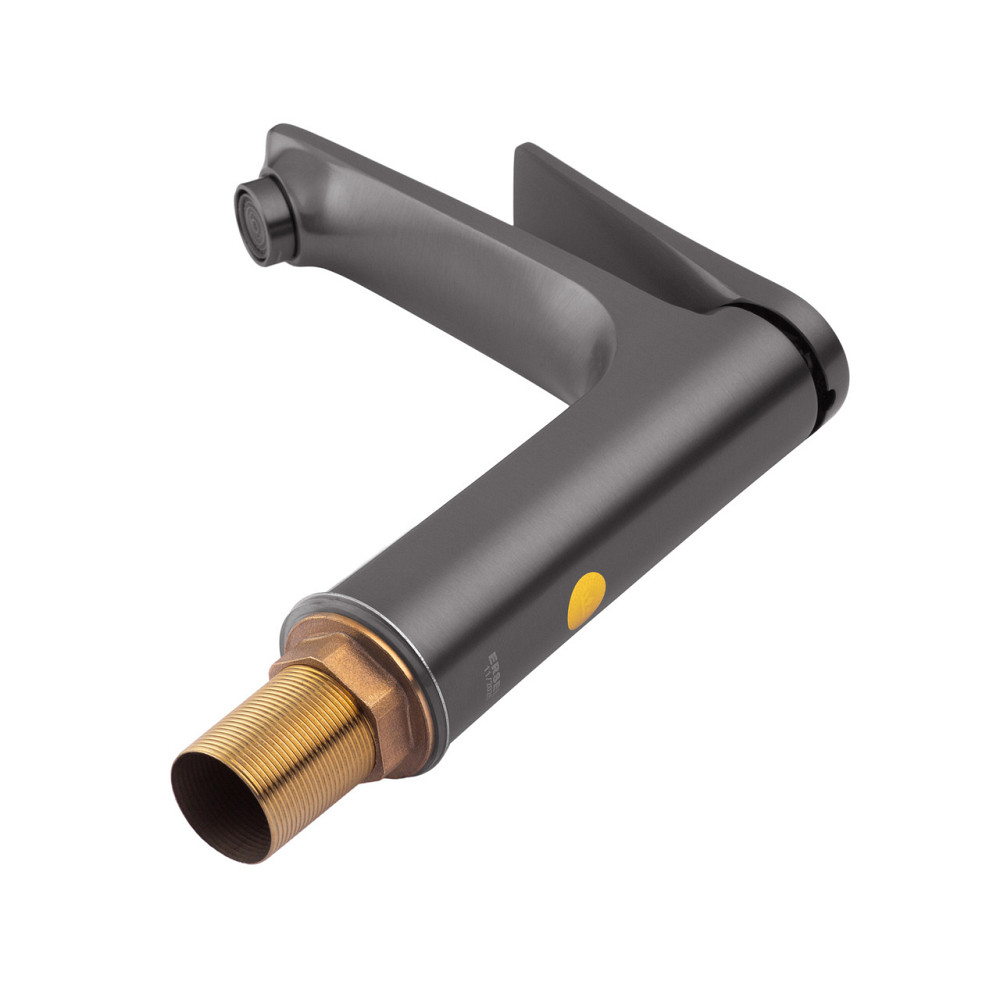 Смеситель для раковины Kroner KRP Terra - GRP010 графит Киев - изображение 7