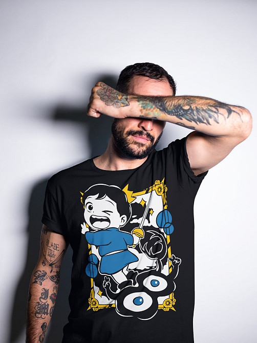 Футболка мужская аниме Шпион и семья оверсайз (S/M/L) Черний AnimeJ0487 Днепр - изображение 8