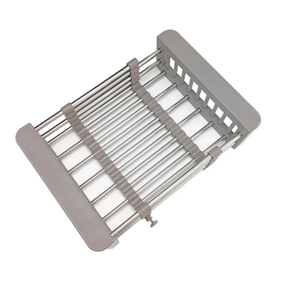 Сушарка для посуду Mixxus BAS-01.SUS GRAY з нерж. сталі SUS304    ( MX1956 ) 25864 Харків
