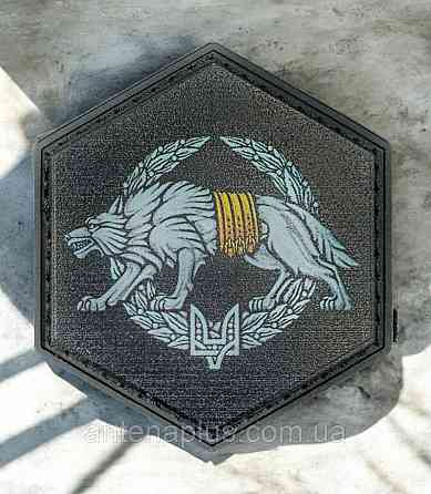 ССО черный патч / шеврон Киев