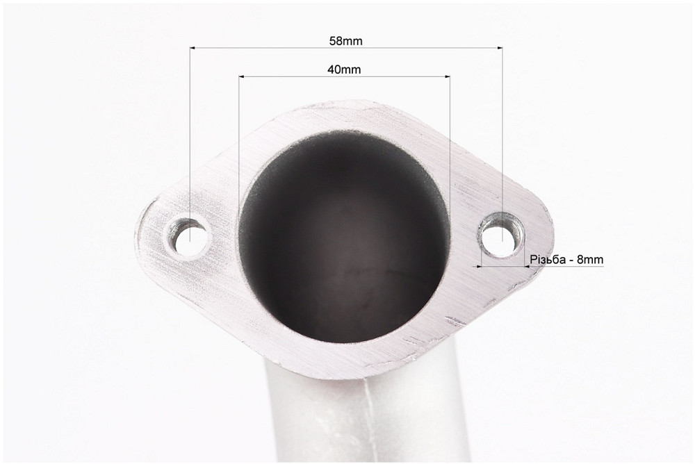 Патрубок повітряного фільтра (Г-подібний) 186F Київ - фото 2