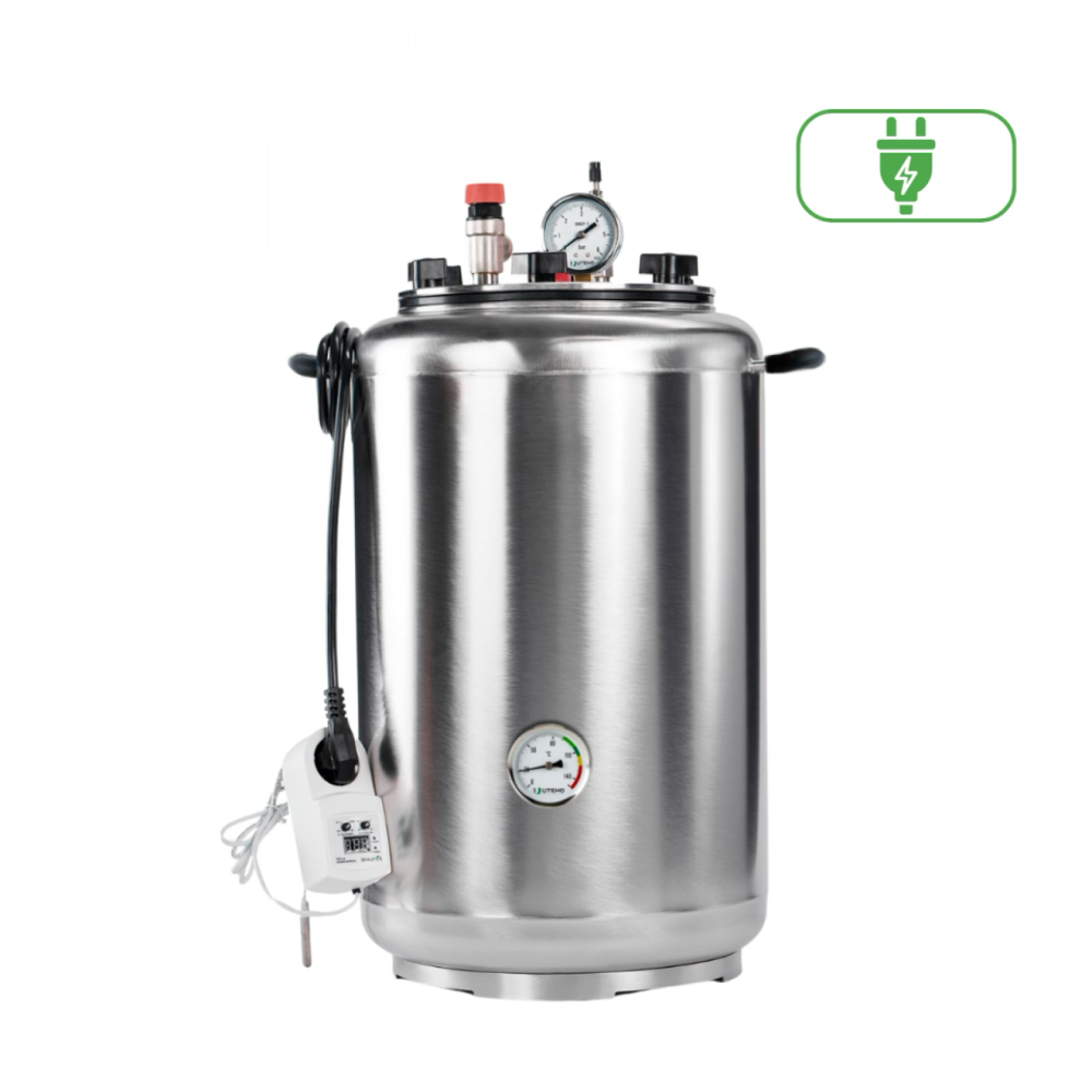 Автоклав побутовий А24 electro, універсальний на 24 банки, електричний з нержавіючої сталі Київ - фото 11