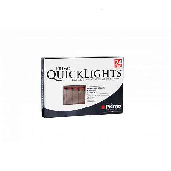 Стартери для розпалювання вугілля Primo Quick Lights 24 шт. Primo PG00609 Код: 004240 Рівне