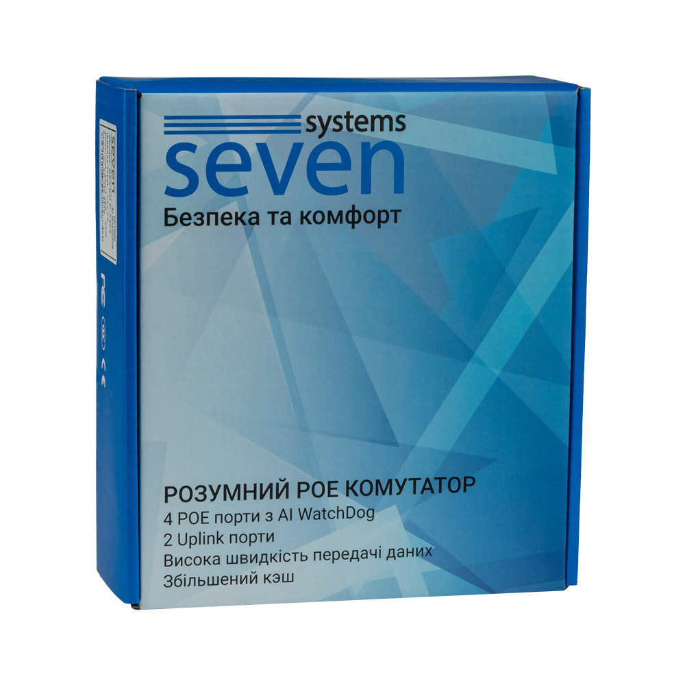PoE коммутатор 4 порта SEVEN P-7324 Киев - изображение 14