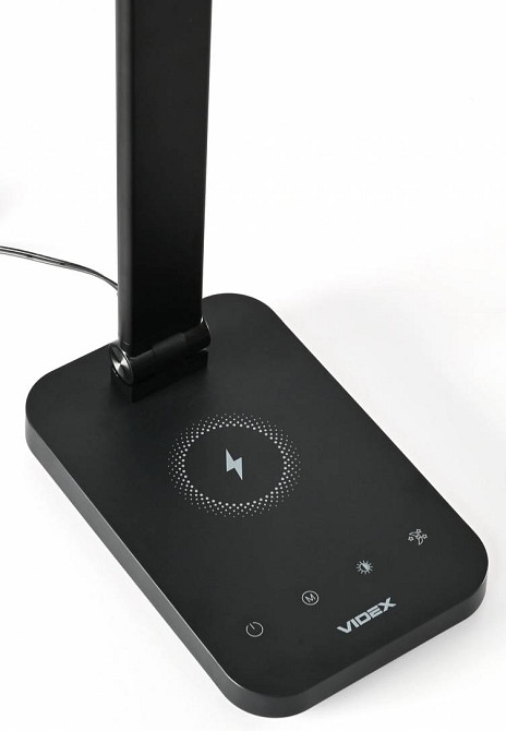 LED лампа настільна з бездротовою зарядкою VIDEX VL-TF17B 18W 1800-6500K Вінниця - фото 11