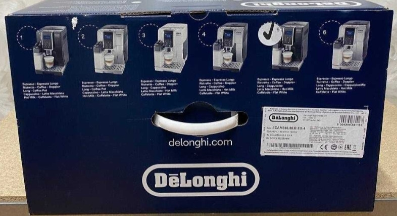 Кофемашина автоматическая: Delonghi ECAM 350.55.B. Харьков - изображение 1
