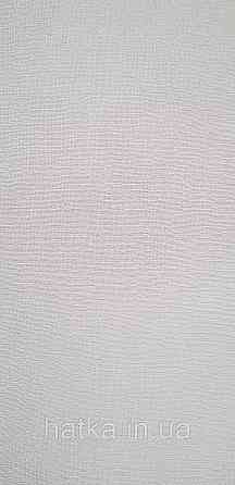 Обои виниловые на флизелине горячего тиснения DUKA Selective 1.06x10 однотонные под ткань лен матовые светло серые 32451-10 Киев