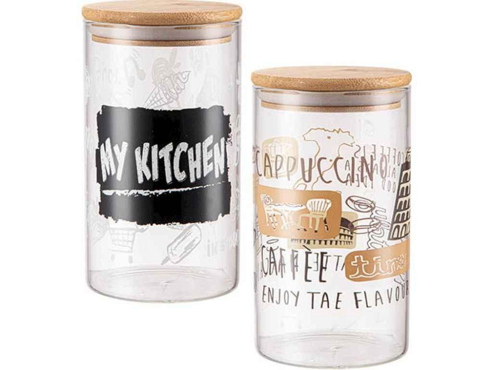 Емкость 1л 7029-05 круглая My kitchen Микс ТМ SNT Киев - изображение 1