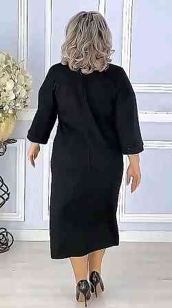 Жіноча святкова сукня батал із камінчиками кріпайвінг 56/58 Одеса