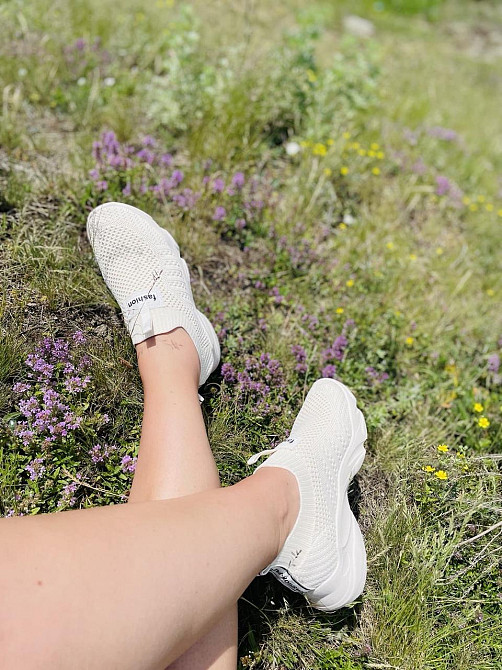 LB Сліпони жіночі LB 778-5 бежеві (весна-літо, сітка) (5072) Коломия - фото 4