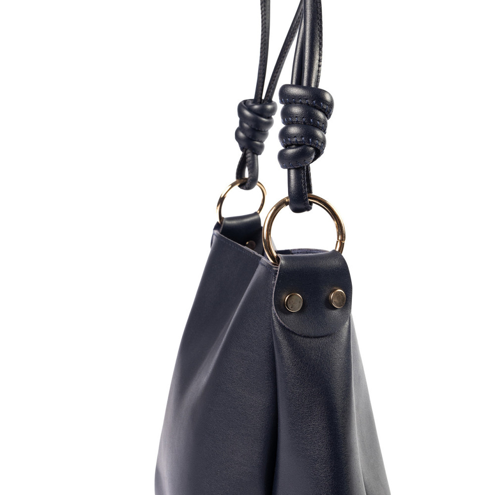 Сумка женская на плечо стильная, повседневная универсальная женская сумка-тоут, Синий Каменец-Подольский - изображение 3