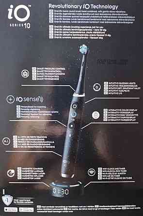 Электрическая зубная щетка Oral-B iO 10 Black. Киев