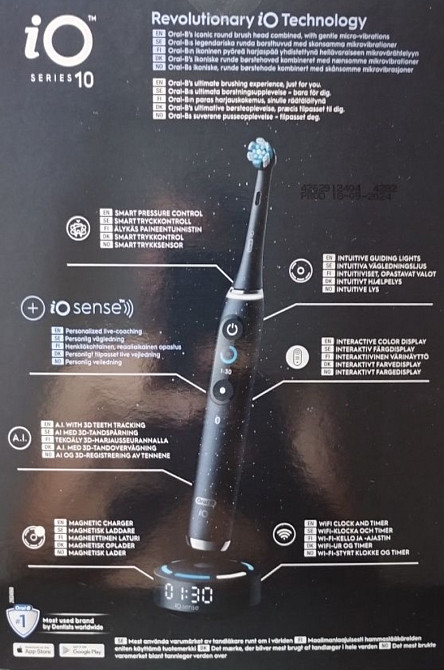 Електрична зубна щітка Oral-B iO 10 Black. Київ - фото 3