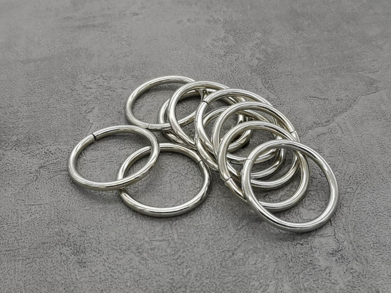 Кільце для карнизу Orvit 25 мм Металеве (35 х 42) х 3,5 мм НЕРЖАВІЮЧА СТАЛЬ Львів - фото 2