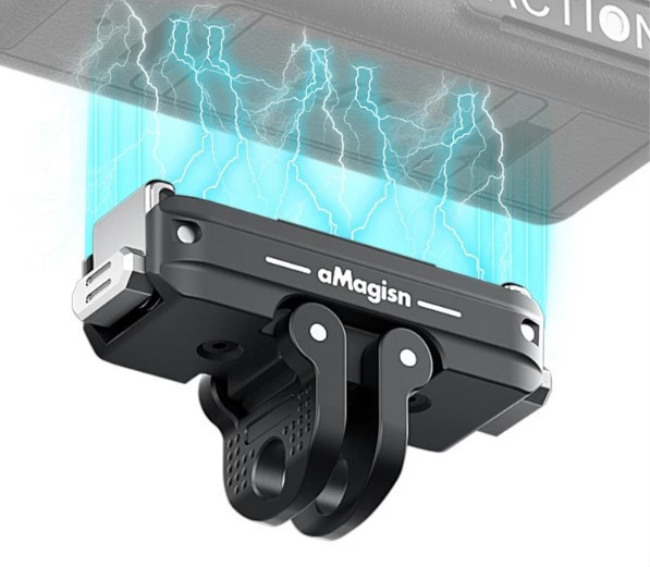 Кріплення швидкознімне DJI Action 5/Pro/4/3/Osmo 360 алюмінієве aMagisn AA22 Київ - фото 4