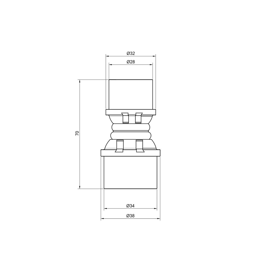 Муфта пресс Icma 32х26 №400 Киев - изображение 2