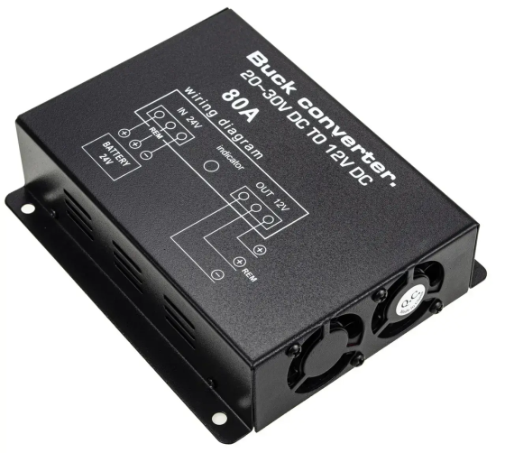 Автомобильный преобразователь DC24-12 80A Винница