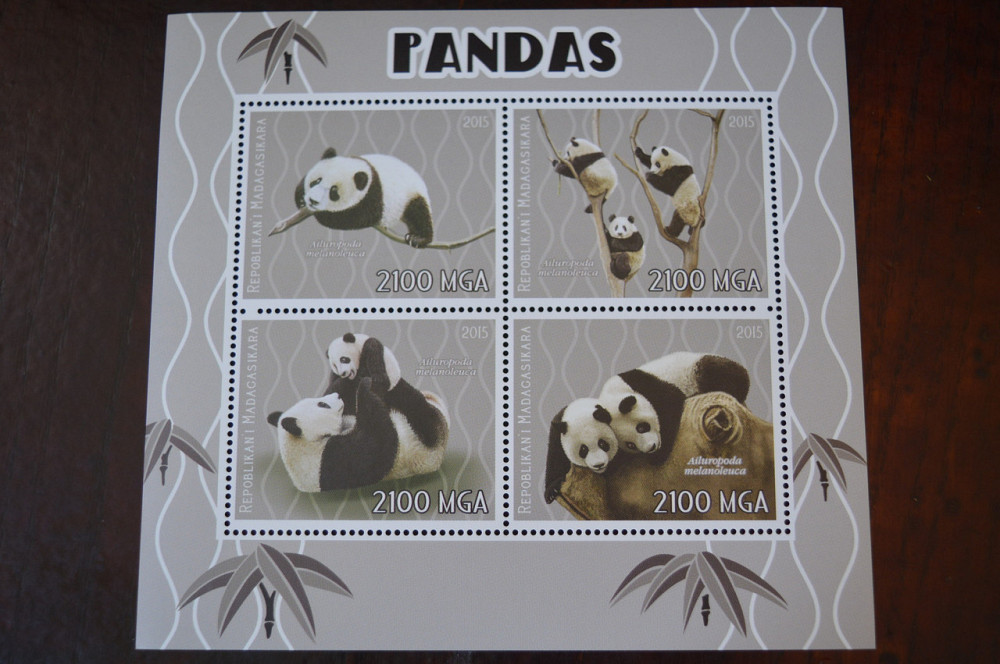 Мадагаскар. Фауна. Личности. Блок. (А-35) Полтава - фото 1