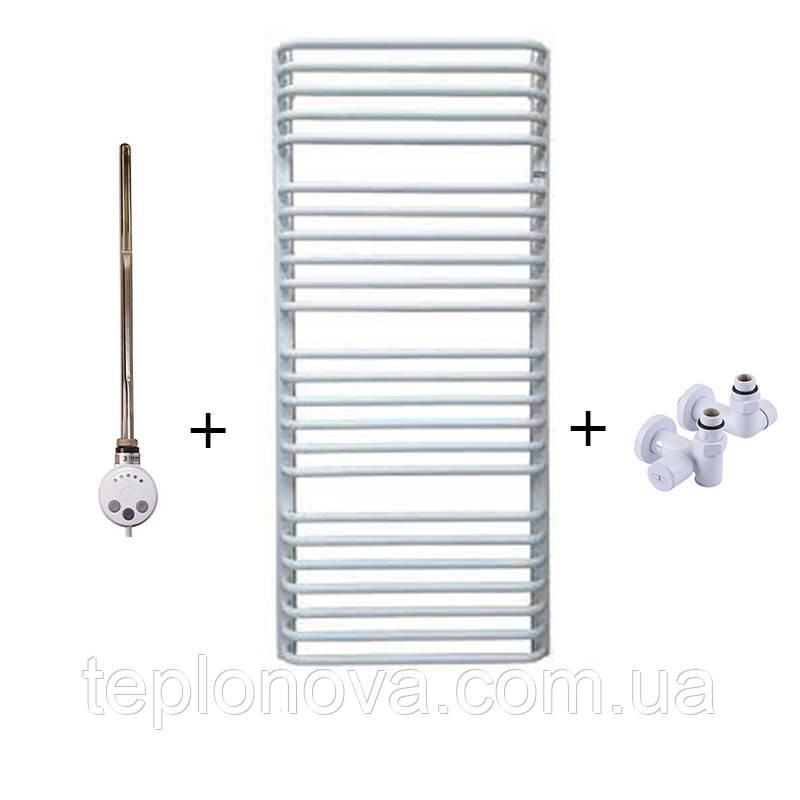 Комбінована рушникосушка біла 1360х560 Terma Alina Чернівці - фото 10