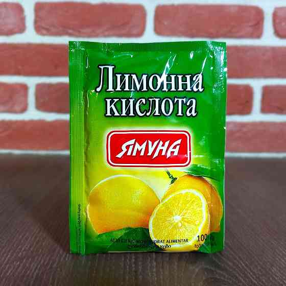 Лимонна кислота ТМ "Ямуна" 100г Харків