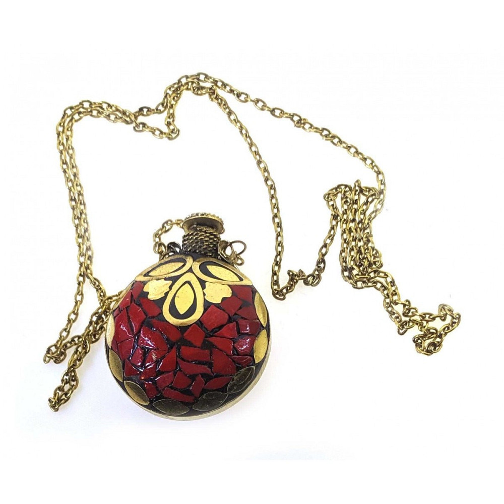 Аромакулон бронзовий з коралом Київ - фото 2