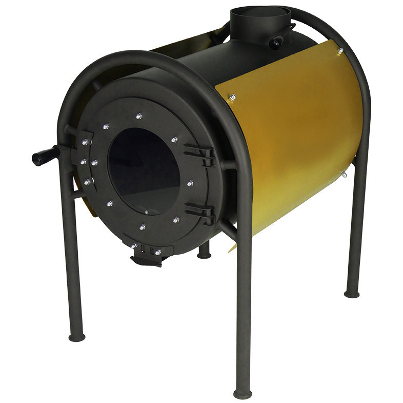 Піч буржуйка опалювальна DS Modern + кожух, пічка Київ - фото 1
