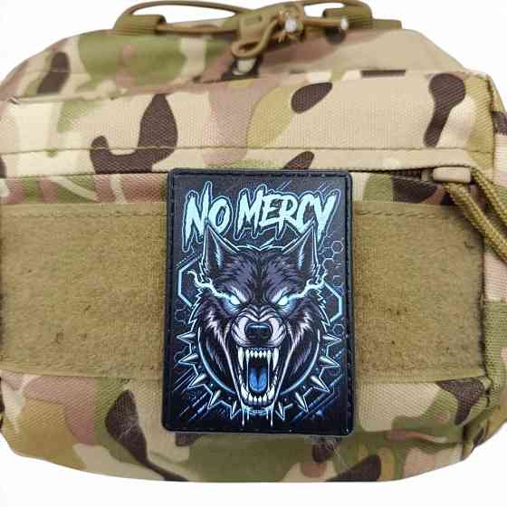 Патч / шеврон No mercy Wolf Запоріжжя