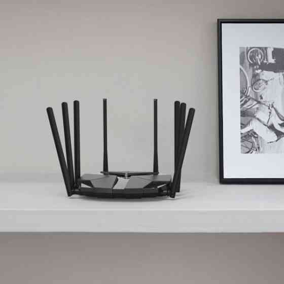 Маршрутизатор Mercusys MR90X, AX6000 1x2.5GE WAN/LAN 1xGE WAN\LAN 2xGE LAN MU-MIMO OFDMA (MR90X) Киев