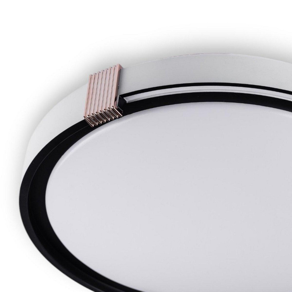 COLISEUM матовий 60W 395*60мм 3000К-6500К з ДК білий з чорним Дніпро - фото 2