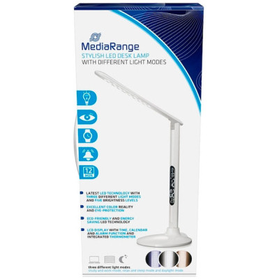 Настільна лампа Mediarange Stylish LED desk lamp with different light modes, white (MROS501) Вінниця - фото 4