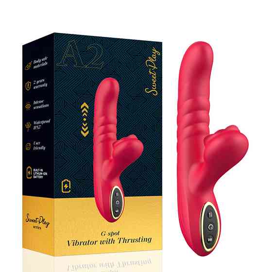 Вібратор - Erospace Sweet Play G-Spot Vibrator With Thrusting A2 Sex Aura Київ