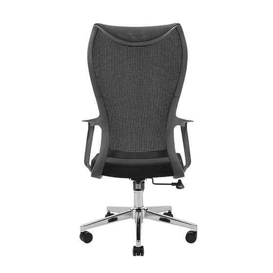 Офісне крісло керівника Eter Хром M1 Tilt Чорний Київ