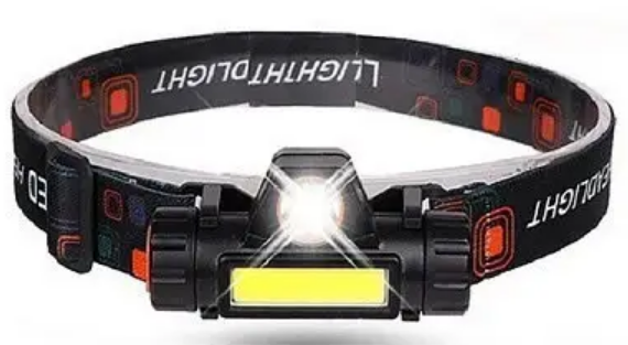 Налобний ліхтар Police BL-872 XPE+COB з магнітом і USB-зарядкою Одеса - фото 8