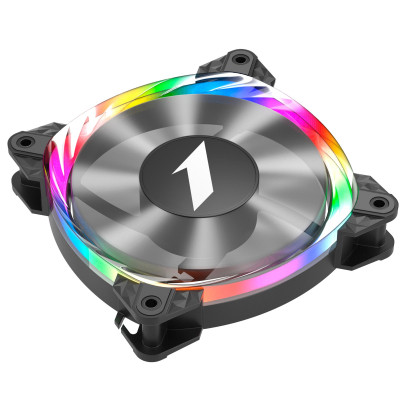 Кулер для корпуса 1stPlayer FS7 Black (FS7-BK-1IN1) Винница - изображение 6