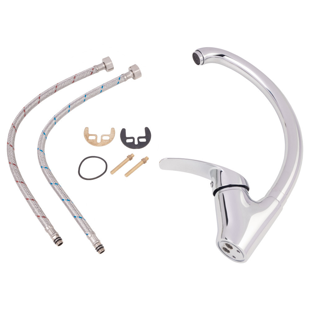 Смеситель для кухни Lidz Mars 007 (k40) LDMAR007CRM34856 Chrome Киев - изображение 6