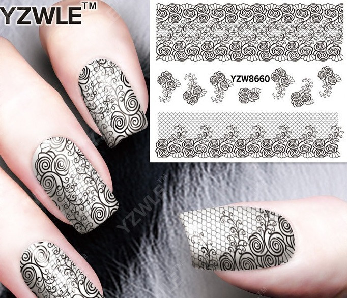 Наклейки для нігтів А660 Київ - фото 1