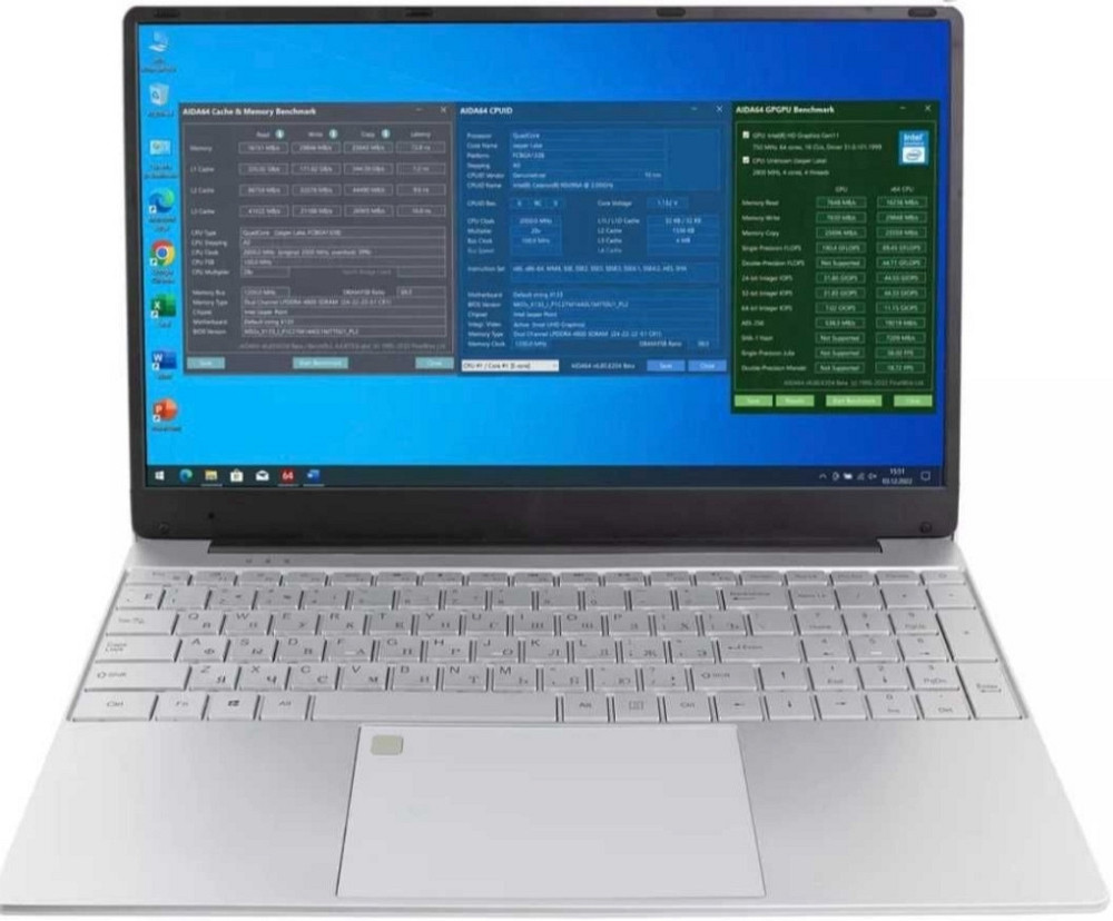 Ноутбук Новий Fedemer — Celeron N5095A/ 12Gb.SSD512Gb. Windows 11 Pro. Київ - фото 4