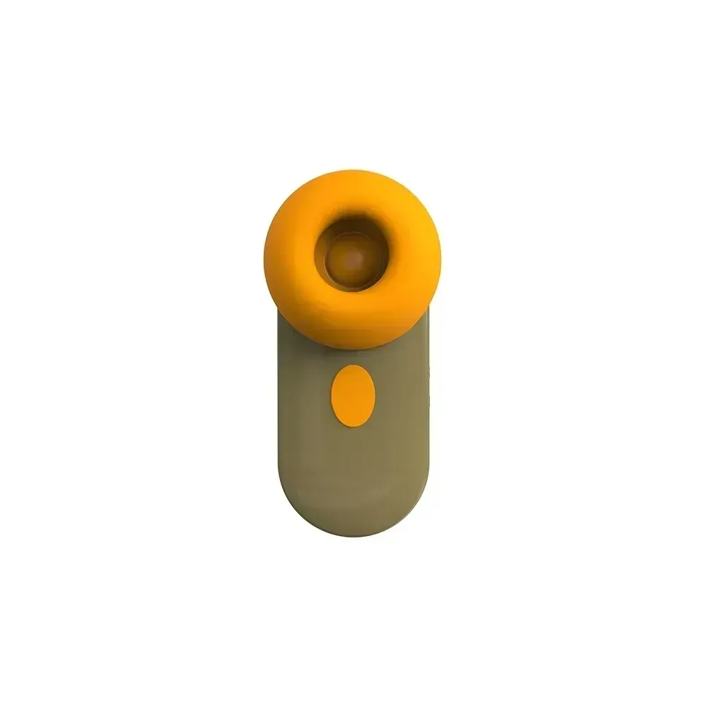 Вакуумный стимулятор в виде наушника Сhisa 69 ECSTASY серо-оранжевый Sex Aura Киев - изображение 3