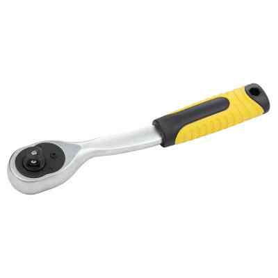 Трещотка Sigma с изогнутой ручкой 3/8" 200мм 72T CrV (6050081) Винница