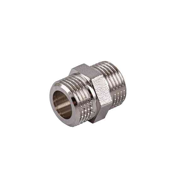 Ніпель 3/8″ЗЗ нікельований під прокладку NN222G OPTIMUM Тернопіль