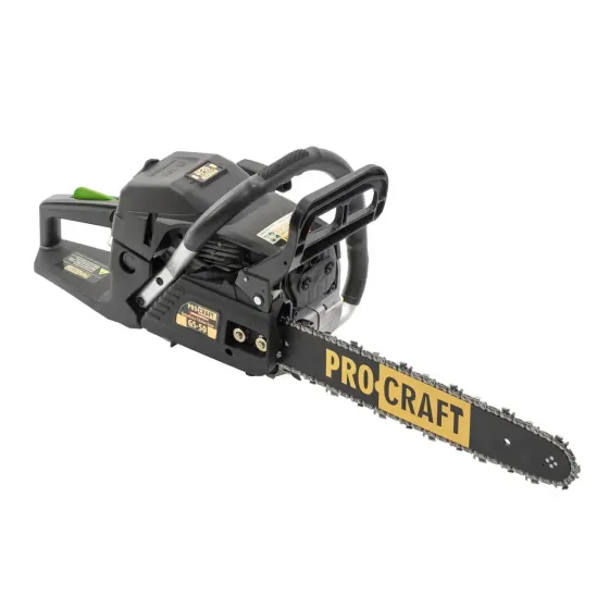 Бензопила Procraft GS50 40/45 см 2 шини 2 ланцюга,Пила ланцюгова 49.3 куб.см,Професійні бензопили Львів