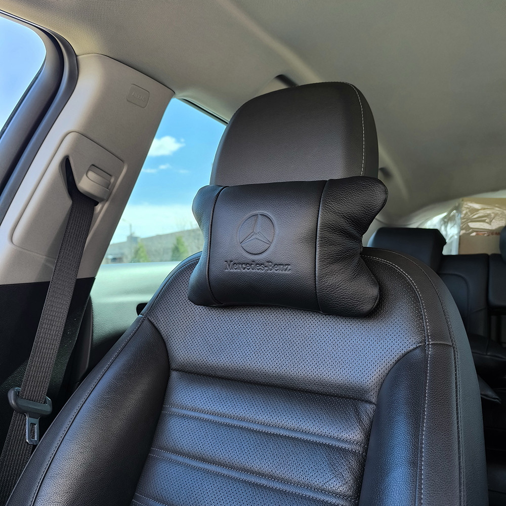 Подушка для водителя для авто Mercedes-Benz, Подушка подголовник бабочка под шею с логотипом DI-20 Львов - изображение 13
