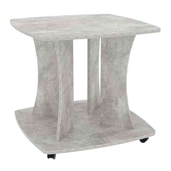 Стол журнальный Квант, Бетон, 650/650/550 Львов