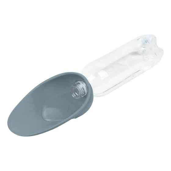 Поїлка-насадка на пляшку WAUDOG Silicone, 165х90 мм сірий Київ