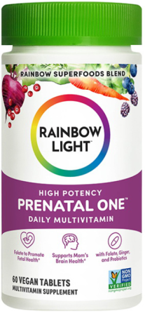 Мультивітаміни Rainbow Light Prenatal One 60 таб Київ